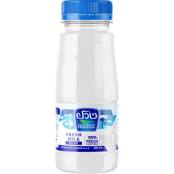 NADEC FRESH FULL CREAM MILK PURE COW DAIRY 200ML
