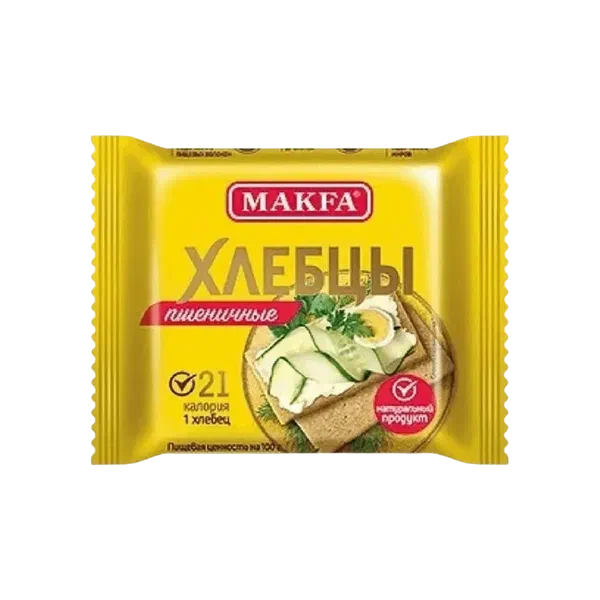 Хлебцы Makfa запеченные пшеничные 60г