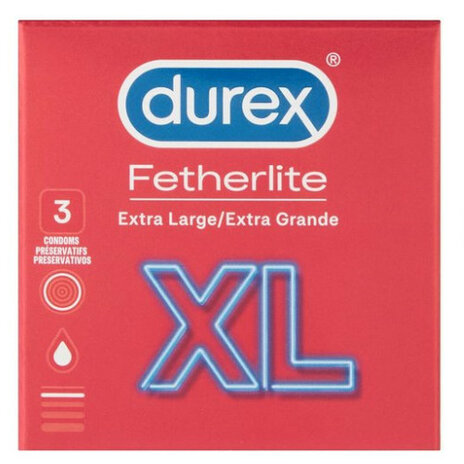 Durex Fetherlite XL 3's