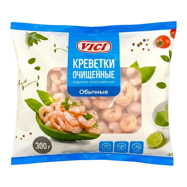 Vici тондурулган креветкиси 300г