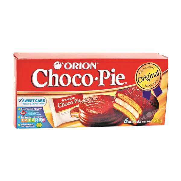 Печенье Orion Choco pie 6шт 180г