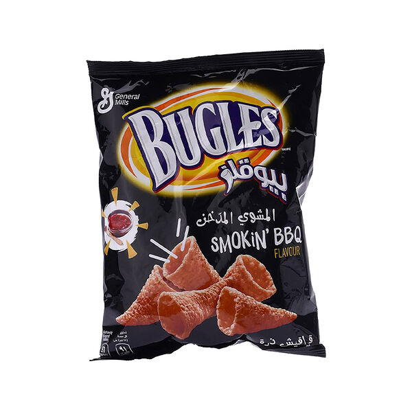 Bugles Smokin Bbq Cones125G