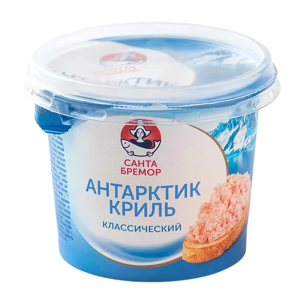 Паста Санта Бремор Антарктик-криль подкопчен. 150г п/б