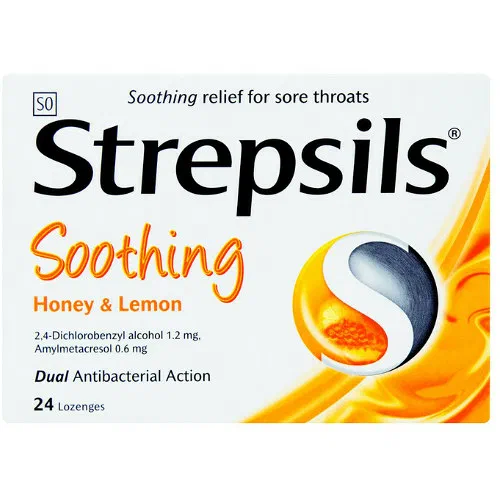 Strepsils Honey & Lemon 8s