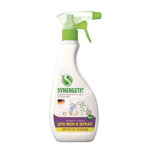Средство д/мытья стекол Synergetic 500мл GL