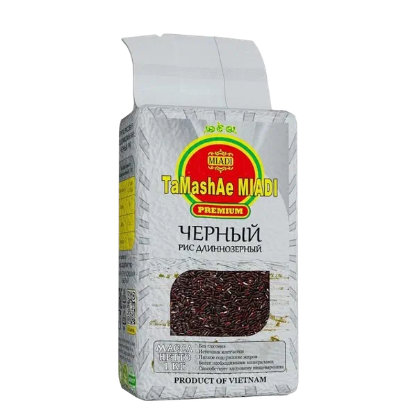 Рис MIADI PREMIUM Черный 1кг