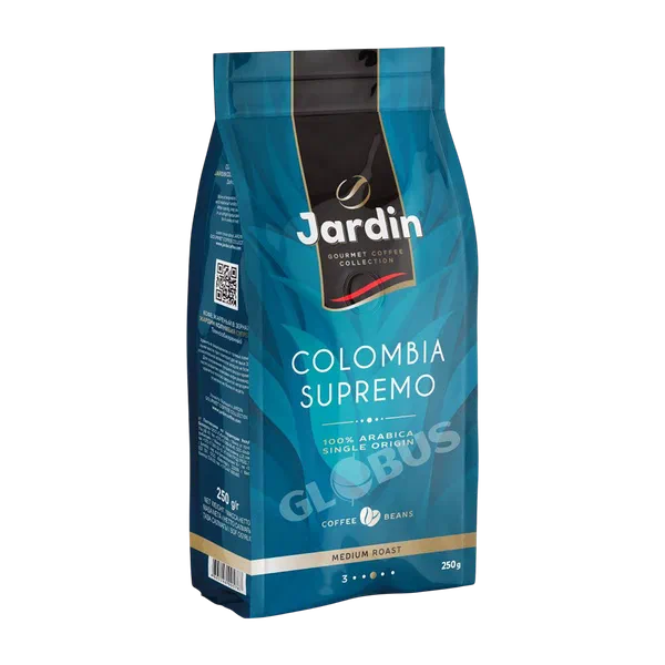 Кофе Jardin Colombia supremo в зернах 250 г