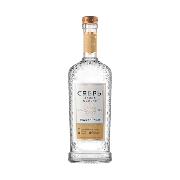 Водка Сябры Пшеничная 0,7л ст/б Белоруссия 15
