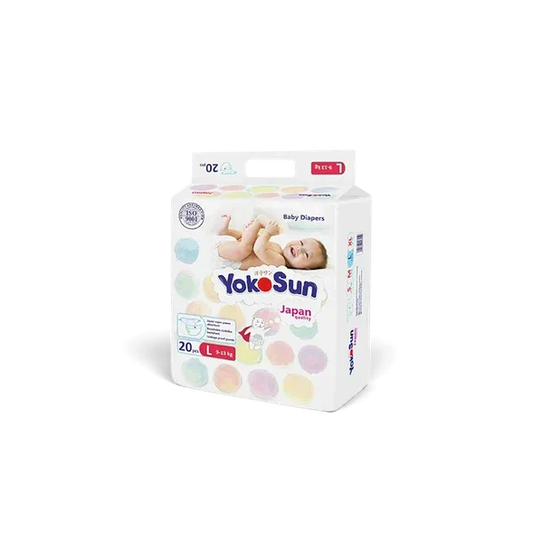 Подгузники детск Yokosun Comfort-mini L 9-13кг 20шт