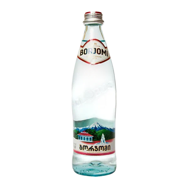 Вода Borjomi минерал. газ 0,5л ст/б Боржоми K Грузия 12