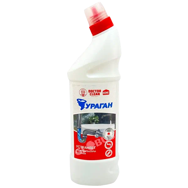Средство д/устран. засоров Doctor Clean Ураган 750мл