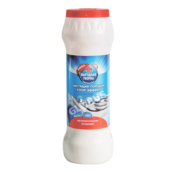 Порошок чист Выгодная Уборка морской 400г GL