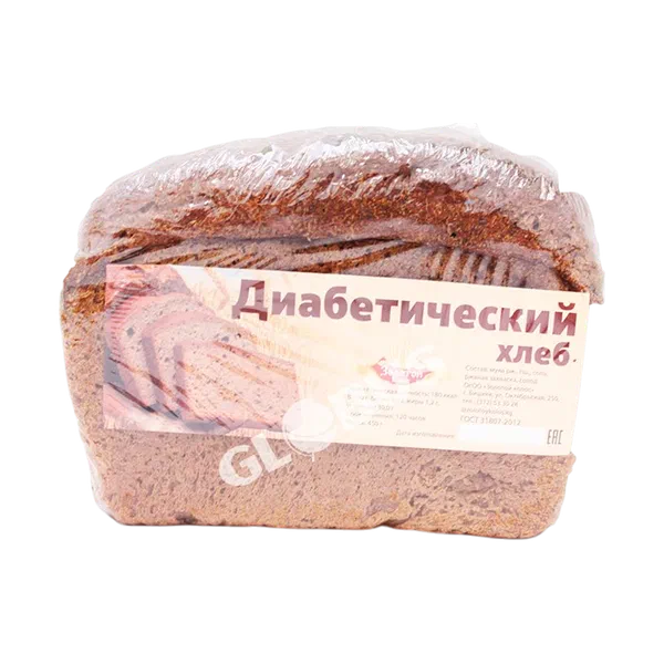 Хлеб Диабетический ржаной 450г Золотой колос