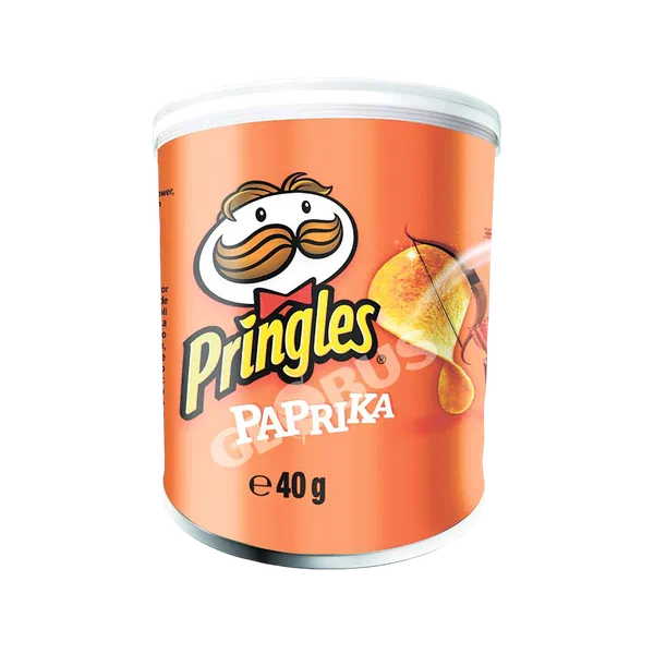 Pringles паприка чипсылары 40г 