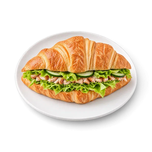 Круассан с копченой курицей 140г СП