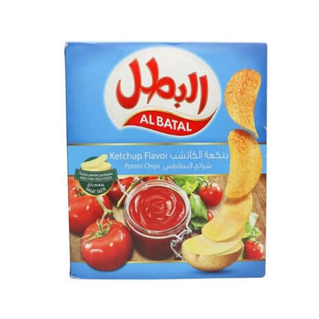 Al Batal Chips Ketchap (23Gx12)