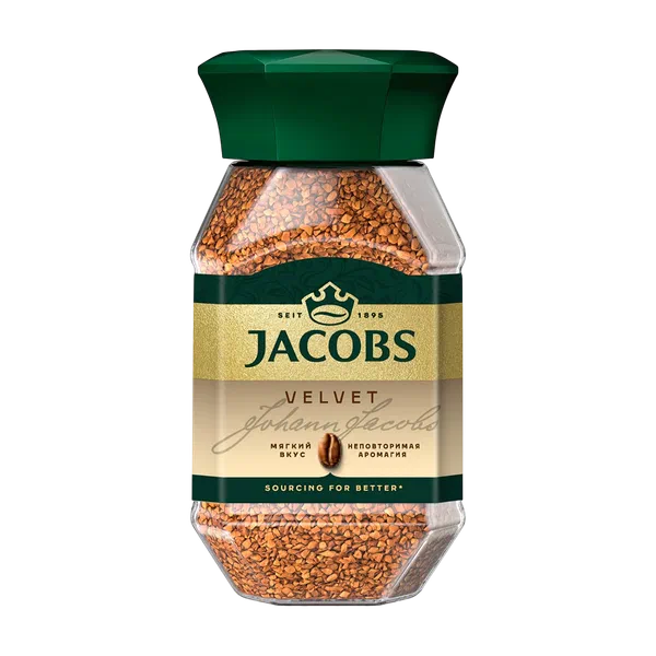 Jacobs Velvet эриме кофеси 95г ст/б