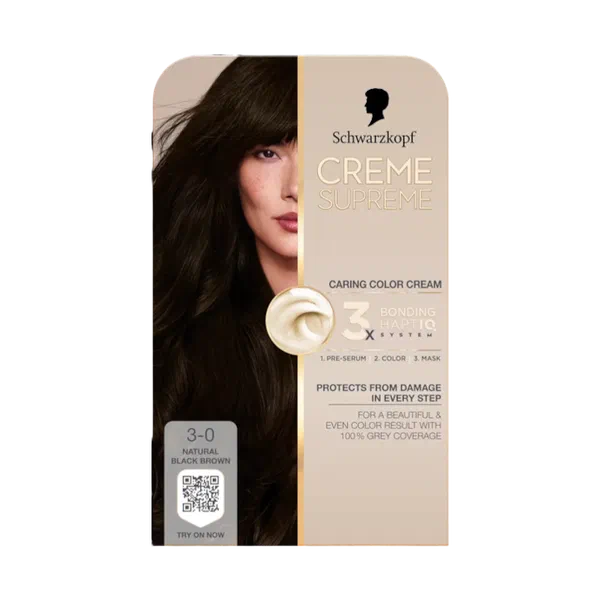 Creme Supreme 3-0 Natural Dark Brown чач боёк