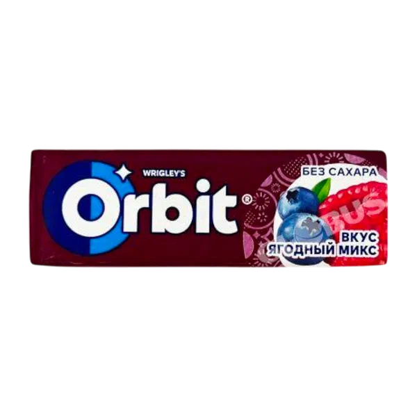 Жев. резинка Orbit ягодный микс подушки 13,6г Wrigley's