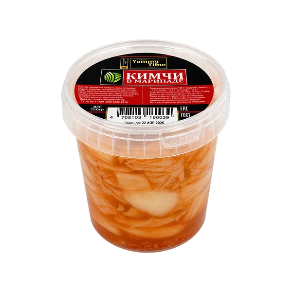 Капуста Кимчи Yummytime в маринаде 750г