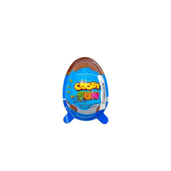 Яйцо пласт. Cozby Fun д/мальчиков 30г