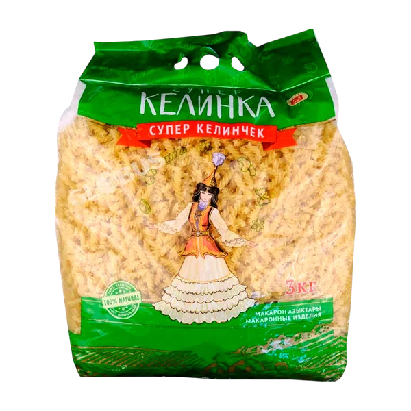 Макароны Супер Келинчек спиральки 3кг