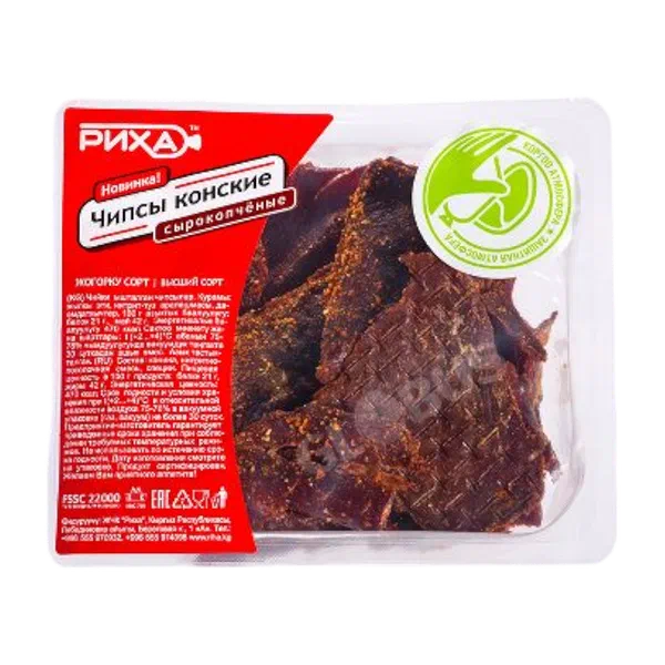 Деликатес Риха чипсы конины вес в/у