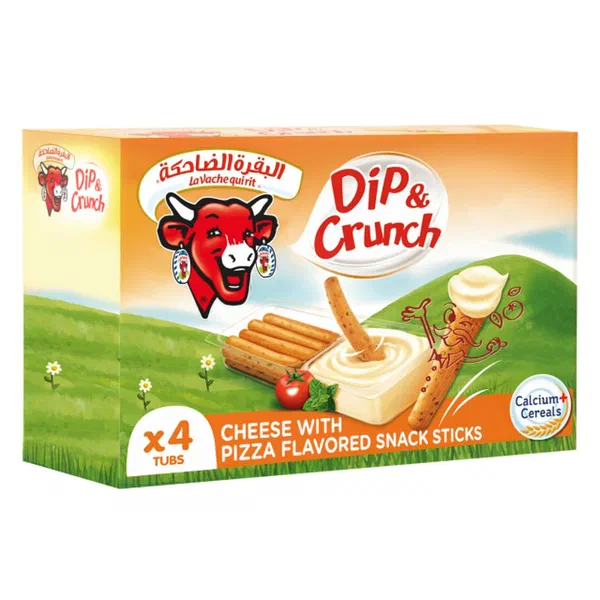 LA VACHE QUI RIT CHEESE DIPPERS WITH BREADSTICKS 35G