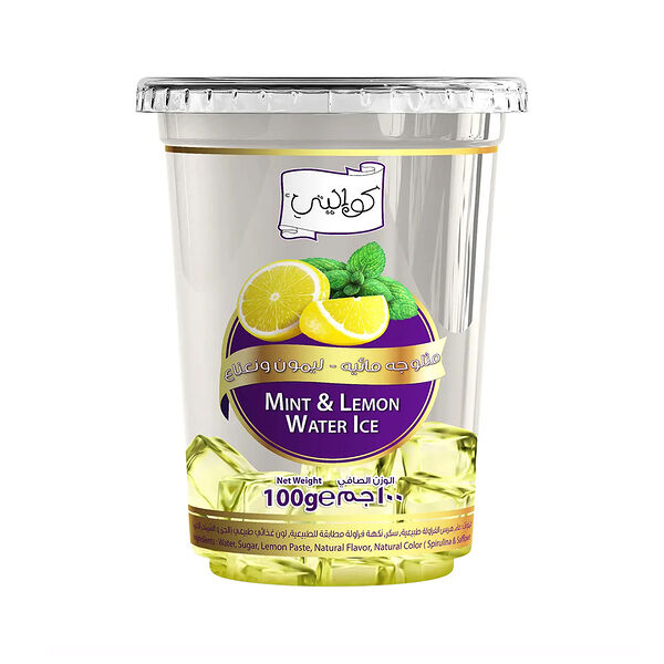 Kwality Mint Lemon Water Ice Cubs 100Gm