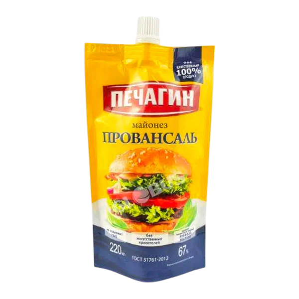 Печагин провансаль майонези 67% 220мл д/п