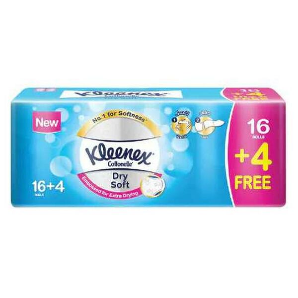 Kleenex Toilet Tis16+4Rols Fre
