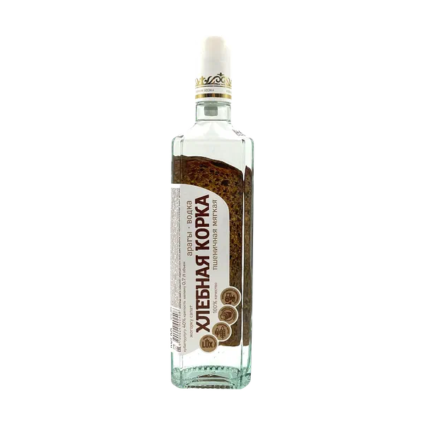 Водка Хлебная корка 0,7л ст/б Кыргызстан 9