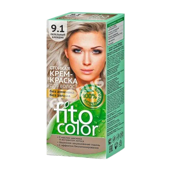 Fitocolor стойк 9.1 чач боегуч пепельн блондин.