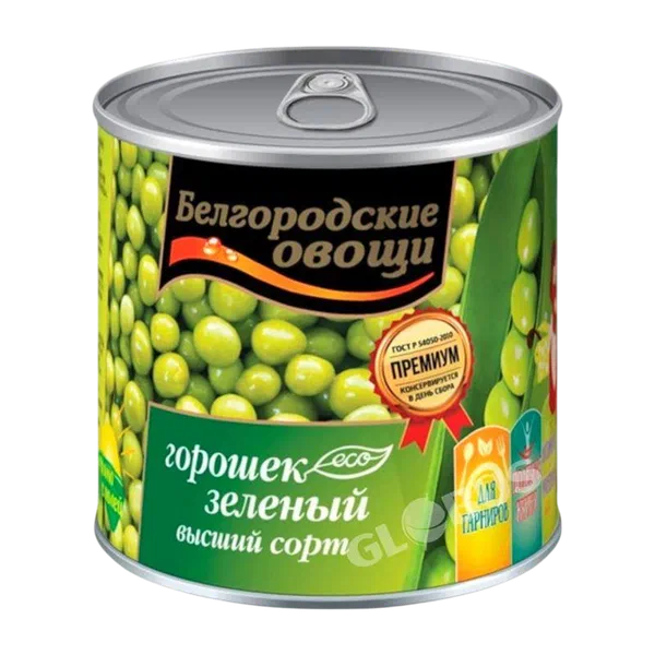 Горошек Белгородские овощи конс.зел. 400г ж/б