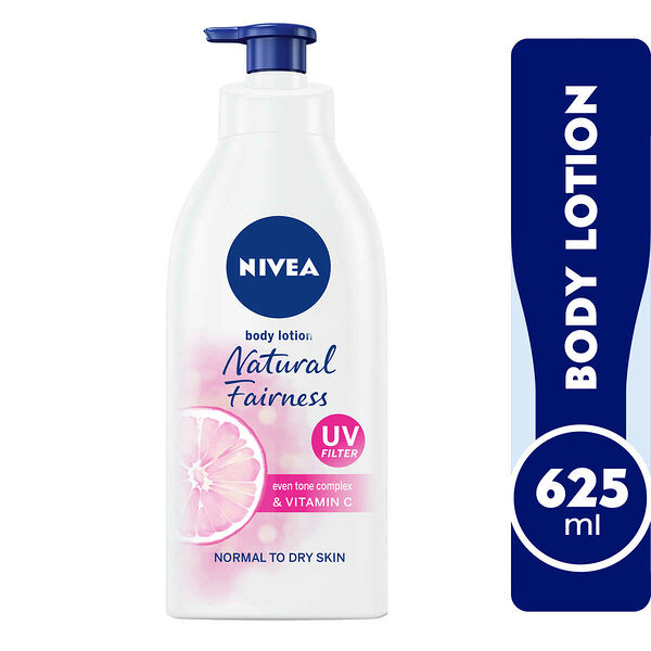 Nivea Bodylotion Natural Fairness 625 Ml