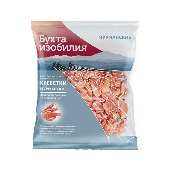 Креветки Бухта Изобилия Мурманские 500г