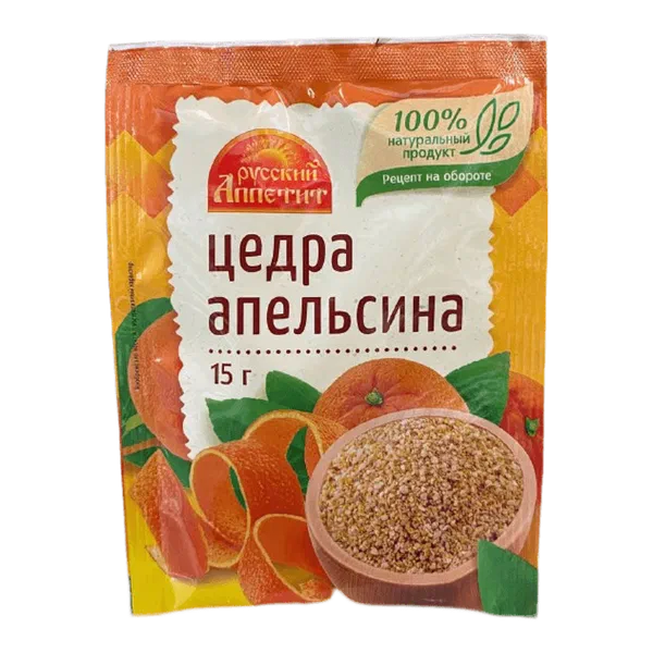 Русский Аппетит апльсин кабыгы 15г