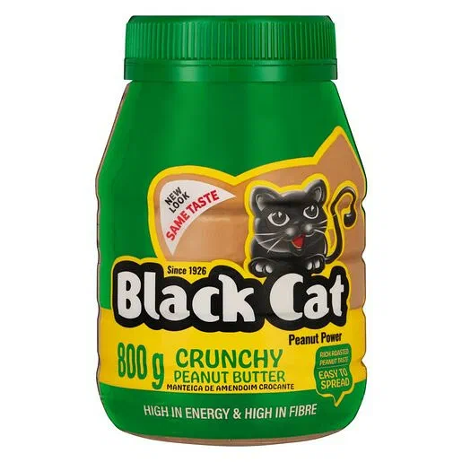 Black Cat Crunchy Peanut Butter 800g