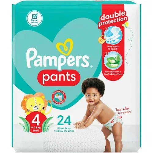 Pamper Pants Size 4 24s