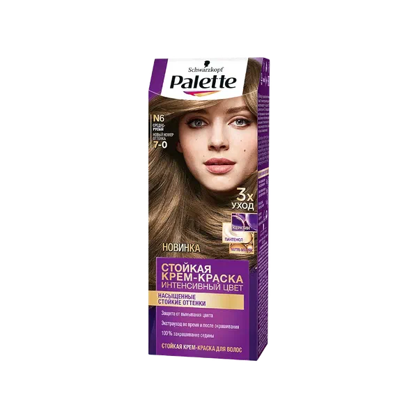 Sch Palette PNC чач боегу 7-0 орто күрөң