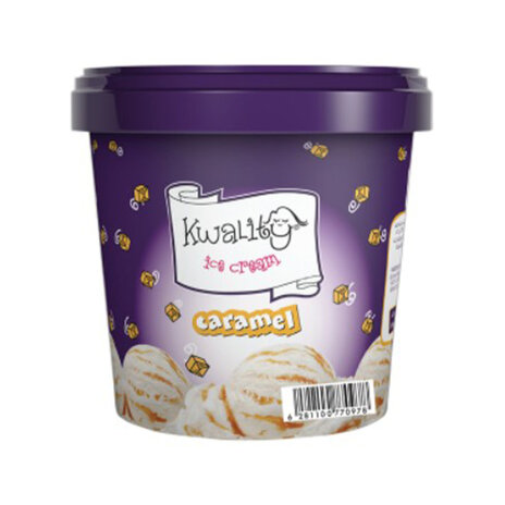 Kwality Ice Cream Caramel 1L