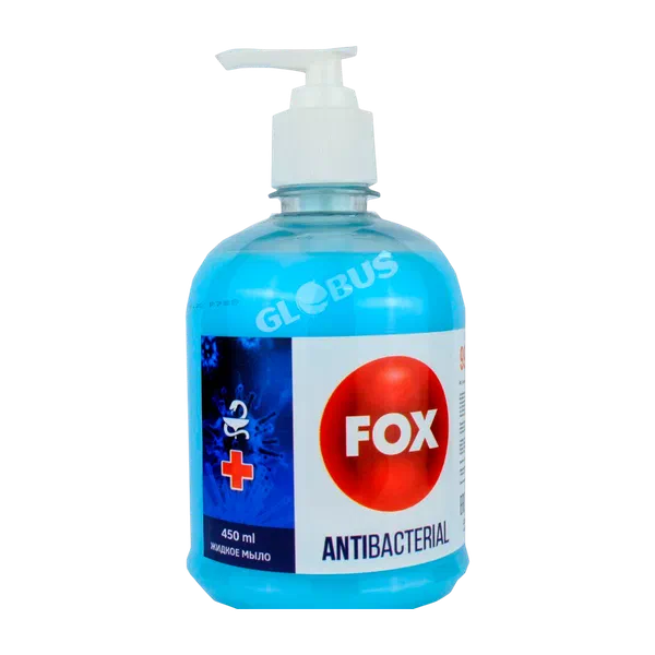 Fox суюк самын-крем антибакт 450мл