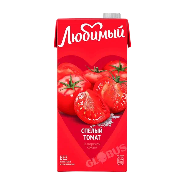 Нектар Любимый Спелый томат 0,95л т/п ВБД Россия 12