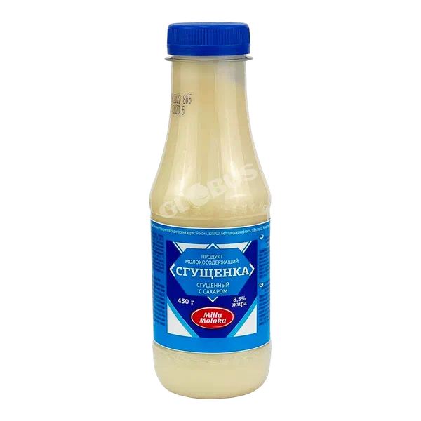 Milla Moloka коюлтулган сүт кант м/н 8,5% 450г п/б ЗМЖ