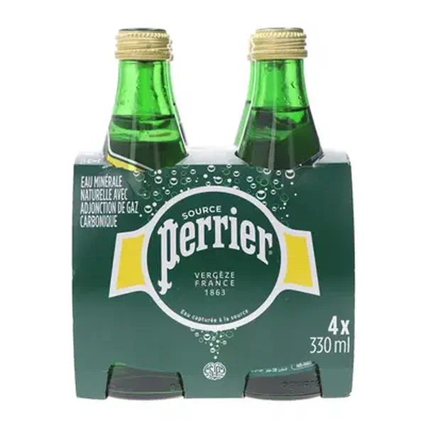 PERRIER REGULAR SPARKLING NATURAL MINERAL WATER 6X200ML MULTIPACK