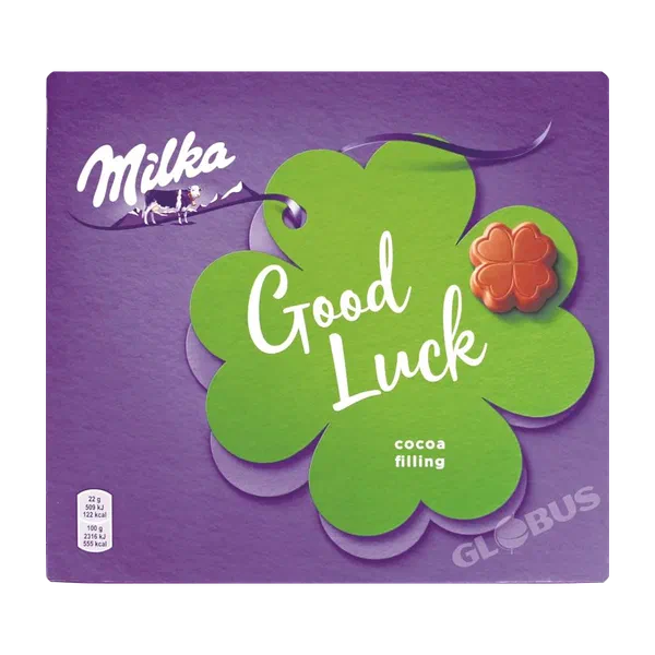 Конфеты шок. Milka мол с какао 110г