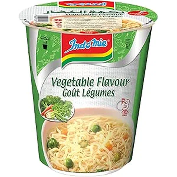 INDOMIE VEGETABLE FLAVOR INSTANT NOODLE CUP NUTRITIOUS 82G