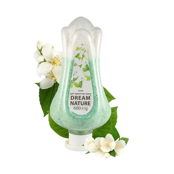 Соль д/ванн с пеной Dream Nature жасмин 600г