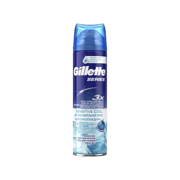 P&G Gillette д/бритья ментол  сакал алгыч гель 200мл
