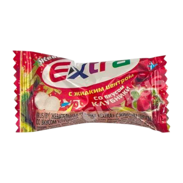 Жев. резинка Extra клубника 3,3г GR006